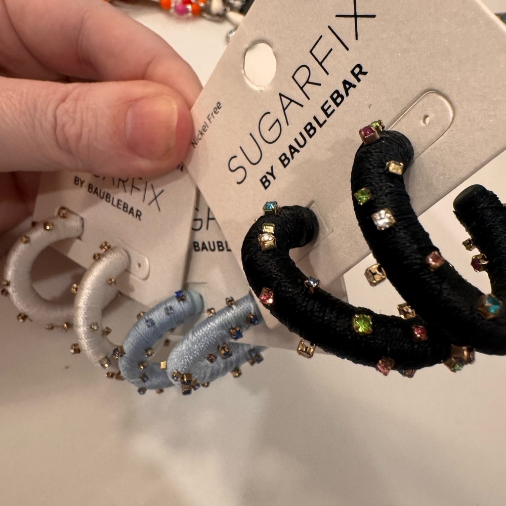 SUGARFIX by Baublebar Set of 9 New earrings - Picture 4 of 5